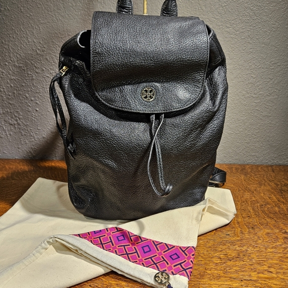 Tory Burch Brody Leather Backpack - Picture 1 of 10